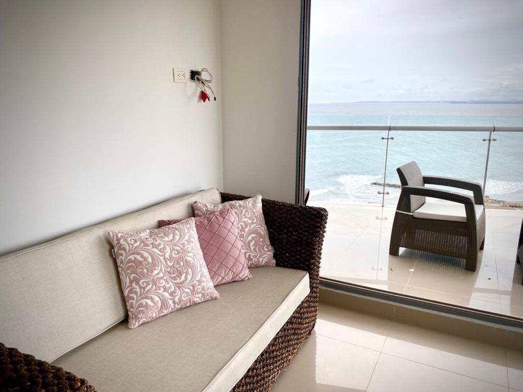 Con Espectacular Vista Al Oceano Apartamento Cartagena