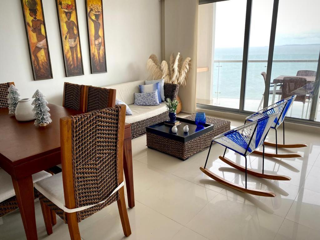 Apartamento Con Espectacular Vista Al Oceano Cartagena
