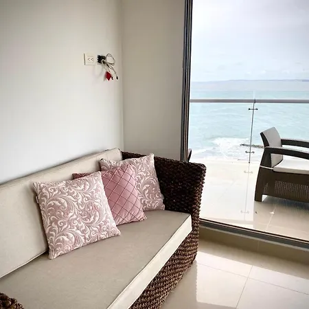 Con Espectacular Vista Al Oceano Apartment Cartagena