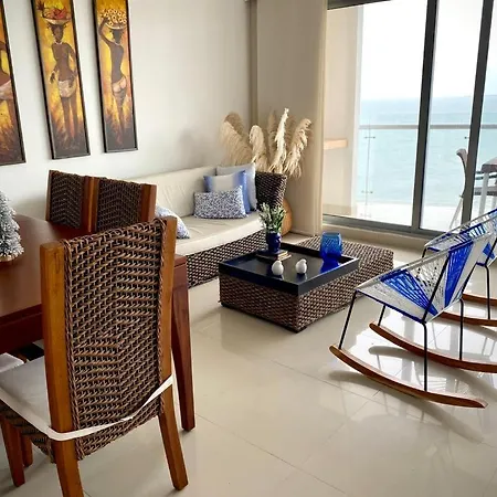 Apartment Con Espectacular Vista Al Oceano Cartagena